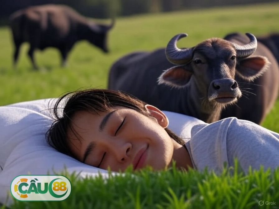 Nằm mơ thấy trâu đánh số gì thắng lớn